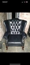 Leather chesterfield chair for sale  SUNDERLAND