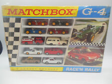 Muito raro 1968 Matchbox rodas regulares G-4 Race N Rally conjunto VN estado perfeito, usado comprar usado  Enviando para Brazil