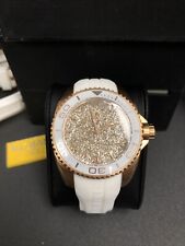 Invicta 22704 relógio feminino anjo branco silicone rosa 18K e GP aço inoxidável, usado comprar usado  Enviando para Brazil