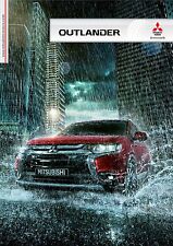 Używany, 2017 MY Mitsubishi Outlander 12 / 2016 catalogue brochure tcheque Czech rare na sprzedaż  PL