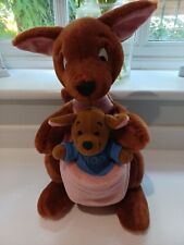 Used, VINTAGE DISNEY STORE KANGA  AND ROO PLUSH SOFT TOY 30CM EXCELLENT CONDITION for sale  HEATHFIELD