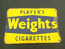 Scarce players weights for sale  UK