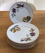 Used, 6  x Royal Worcester Evesham Gold Tea/Side Plates 6.5”/165 cm in Excellent Con. for sale  CARDIFF