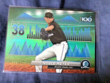 2024 Bowman Chrome /125 AQUA NOBLE MEYER TOP 100 MIAMI MARLINS SSP for sale  Shipping to South Africa