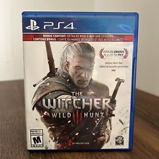 The Witcher III 3 : Wild Hunt - Sony PlayStation 4 - 2015 - PS4 - CIB - Estado perfeito comprar usado  Enviando para Brazil