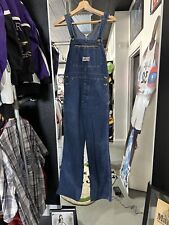 Used, Vintage 90s Liberty Blue Denim Overalls Size 30x32 Made In USA for sale  Shipping to South Africa