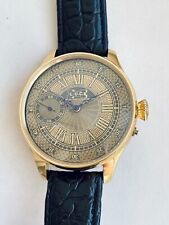 Nuevo reloj de colección década de 1890 grabado en oro 14K cara enchapada en oro segunda mano  Embacar hacia Argentina