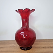 Magnifique vase rouge d'occasion  Méry-sur-Seine
