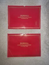 Dunhill golf calenders for sale  BEXLEYHEATH