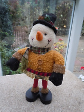 Christmas decoration snowman for sale  LEICESTER