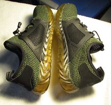 Adidas Die Weltmarke Black/green Steel Toe Men's Shoes Size EUR 45  US 11.5-12, käytetty myynnissä  Leverans till Finland