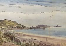 Original watercolour herm for sale  WIRRAL