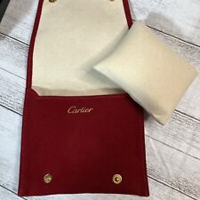 Cartier suede travel for sale  Shipping to Ireland