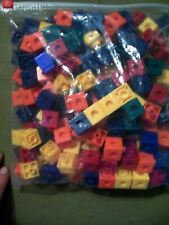 Used, Educational Learning Unifix Math Plastic Snap Cubes 175+ Pieces for sale  Shipping to South Africa
