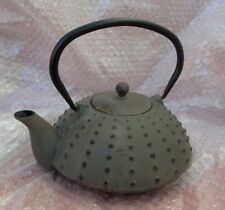 vintage Japanese Style Cast Iron Kettle Teapot+Removable Infuser/Strainer Tea, used for sale  Shipping to Ireland
