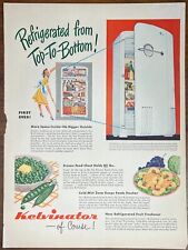 1948 Kelvinator Refrigerator Print Ad - Masterpiece Polarsphere Foodkeeper for sale  Shipping to South Africa