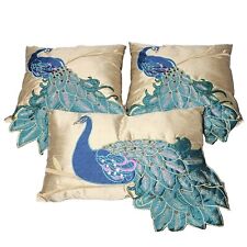 Peacock accent pillows for sale  San Antonio