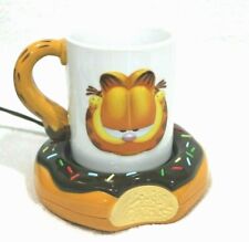 Conjunto de caneca e aquecedor de donut Garfield Hot Spot Tail Handle xícara de café novo na caixa comprar usado  Enviando para Brazil