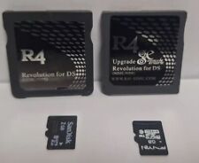 Cartuchos de actualización WiFi R4 Revolution y R4 Nintendo DS DSi con tarjetas SD sin probar segunda mano  Embacar hacia Argentina