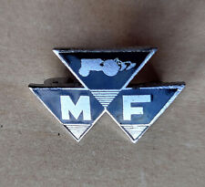 Vintage enamel MASSEY FERGUSON MF Tractor badge pin Logo Gladman & Norman for sale  Shipping to South Africa