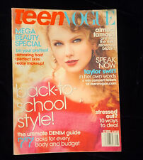 Revista Teen Vogue Taylor Swift Beauty Special agosto 2011 Moda Jovem comprar usado  Enviando para Brazil