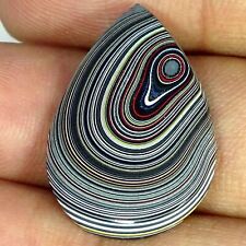 5.90 Cts Genuine American Fordite Loose Gemstone Pear Cabochon 18X27X3MM for sale  Shipping to South Africa