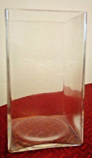 Clear square glass for sale  IVYBRIDGE