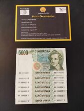 Banconote 5000 lire usato  Siracusa