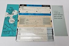 Vintage 1960s Lot of 3 Cat Marine Propeller Calculator & Hull Speed Estimators, used for sale  Shipping to South Africa