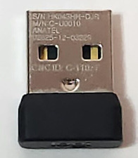 Dongle receptor USB não unificador Logitech C-U0010 fabricante de equipamento original para mouse teclado C-11077, usado comprar usado  Enviando para Brazil