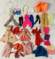 Used, 25 - Vintage 1960-1980’s Barbie Francie Clothing Lot Coat Shirts Pants Dresses for sale  Shipping to South Africa