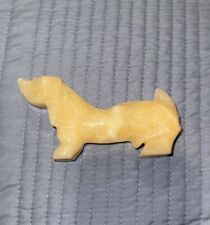 Carved stone dachshund for sale  New Braunfels
