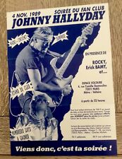 Affiche collector johnny d'occasion  Angers-