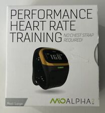 Relógio rastreador de atividade Mio Alpha 2 inteligente frequência cardíaca esporte amarelo/preto caixa aberta comprar usado  Enviando para Brazil