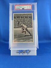 1936 Jesse Owens Reemstma Cigarettes #33 1936 OLYMPIA PSA 6.5 for sale  Shipping to South Africa