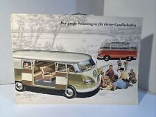 VW Volkswagen 1958 camioneta, folleto catálogo alemán en muy buen estado ¡Mira cada página! segunda mano  Embacar hacia Argentina