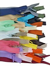 Used, Concealed Invisible Closed End Zip Zips Zipper Sizes Colours Packs YKK Sewing for sale  Shipping to South Africa