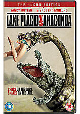 Lake Placid Vs Anaconda DVD (2015) Corin Nemec, Stone (DIR) cert 15 Great Value na sprzedaż  Wysyłka do Poland