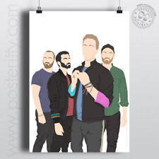 Coldplay minimalist band for sale  MATLOCK
