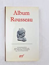 Pleiade album rousseau d'occasion  Bazas