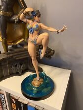 PCS Street Fighter Chun Li Swimsuit Edition 1/4 Statue (nt Sideshow XM Studios), used for sale  Shipping to South Africa