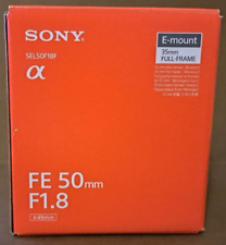 Sony 50mm absolut gebraucht kaufen  Bremen