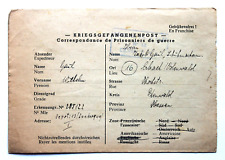 Kriegsgefangenenbrief 1947 pow gebraucht kaufen  Radebeul
