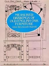 Dibujos medidos de muebles antiguos de roble inglés de Hurrell, John Weymouth, papel segunda mano  Embacar hacia Argentina