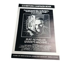 Burt Reynolds Sharkys Machine Exhibitors Campaign Book Booklet segunda mano  Embacar hacia Mexico