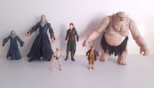 LORD OF THE RINGS HOBBIT figures bundle GOBLIN KING GOLLUM TAURIEL GANDALF BILBO for sale  Shipping to South Africa