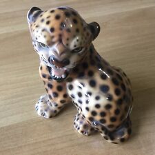 Ronzan leopardo ceramica usato  Bologna