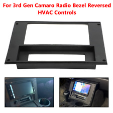 Para 3ª Geração Camaro Moldura de Rádio Double Din Controles HVAC Invertidos Painel Parte 82-92 comprar usado  Enviando para Brazil