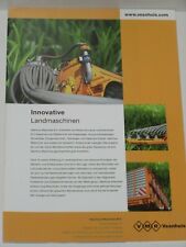 Gebruikt, VMR VEENHUIS Landmaschinen, Silagewagen, Gülletankwagen Prospekt 2009 ( 9579 ) tweedehands  verschepen naar Netherlands