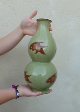 Vase celadon porcelaine d'occasion  Montsûrs